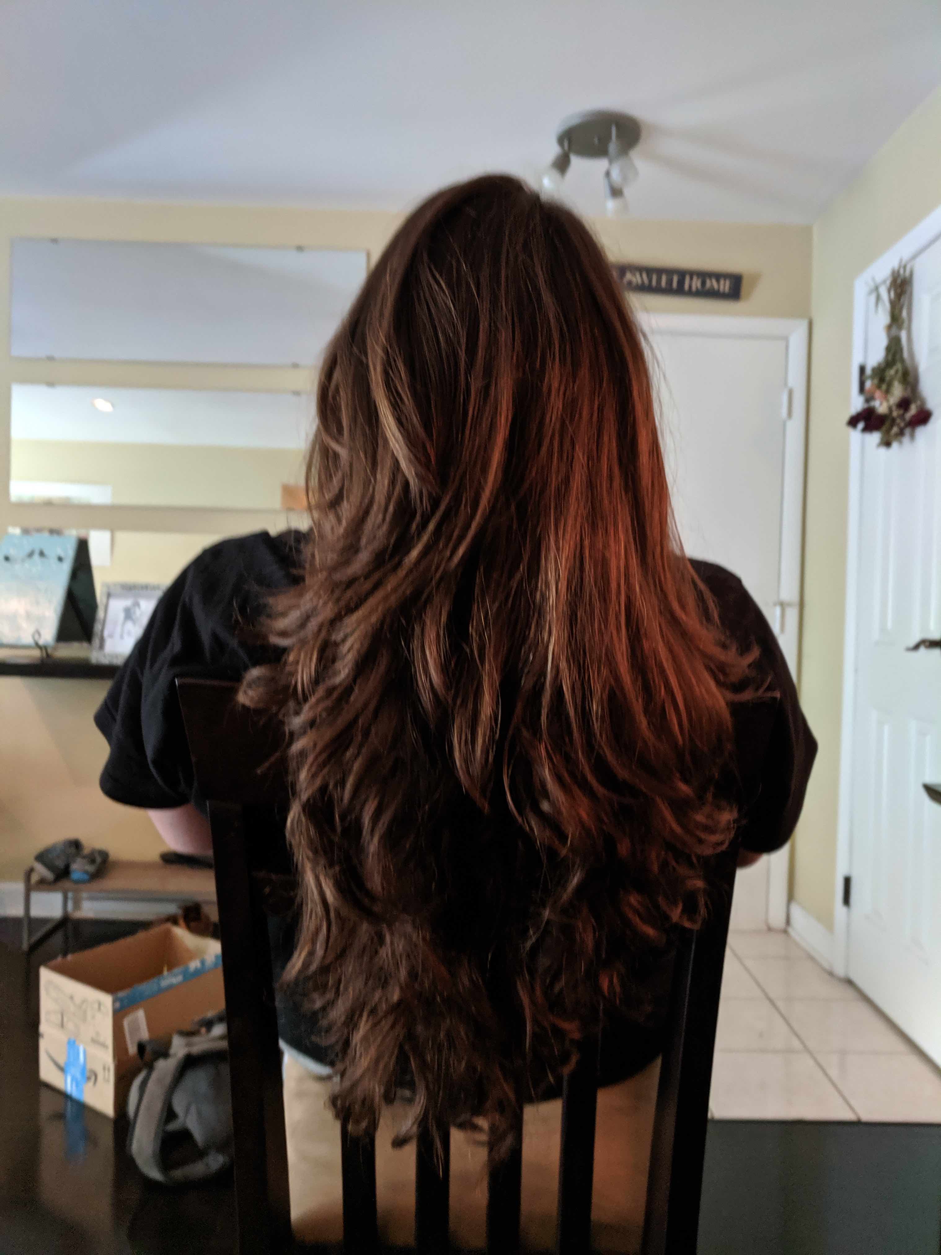 13 Inches Of Long Brown Virgin Hair Hairselloff